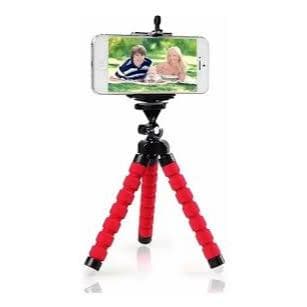 Tripé Flexível para Celular e Câmera Ajustável, Portátil e Ideal para Fotos e Filmagens