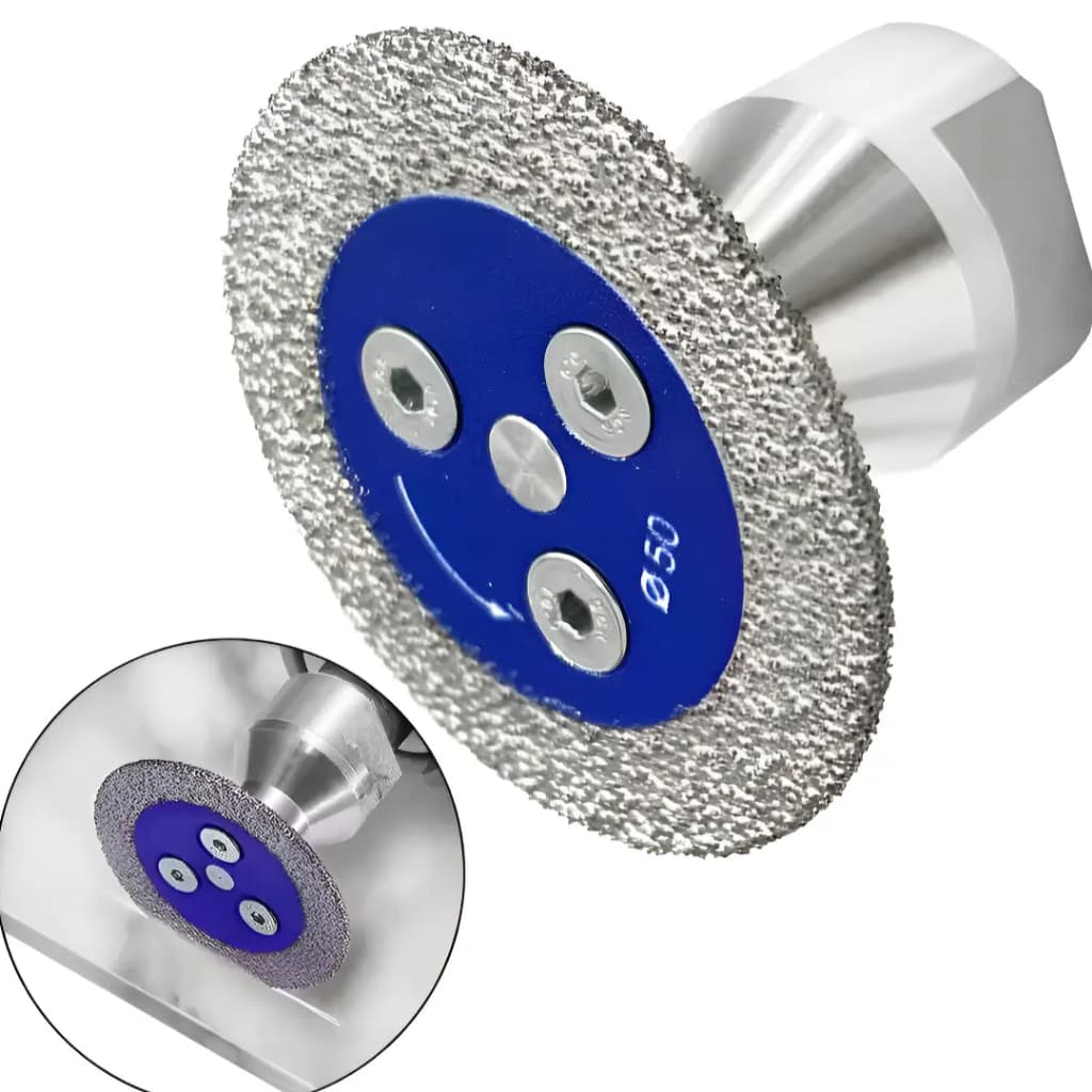 Mini Disco Corte Diamantado Esmerilhadeira Piso Mármore 50mm
