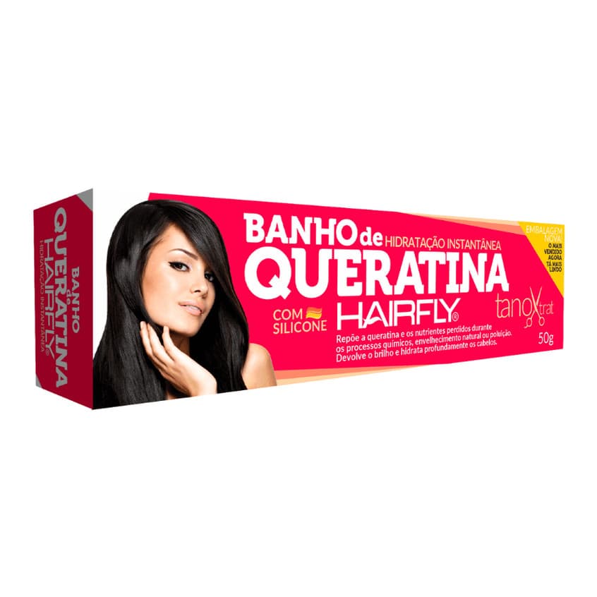 Banho de Hidratação Instantânea Queratina Hair Fly 50g