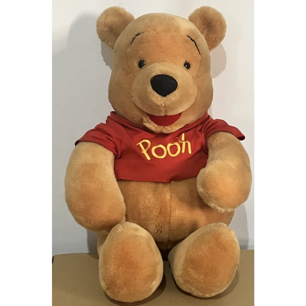 🧸🍯 Ursinho Pooh Grande de Pelúcia – 50x35 cm 🍯🧸