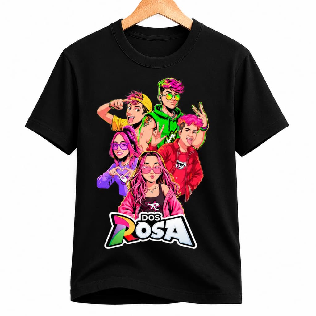 Camiseta Dos Rosas Emily Vick Varias Cores Unissex