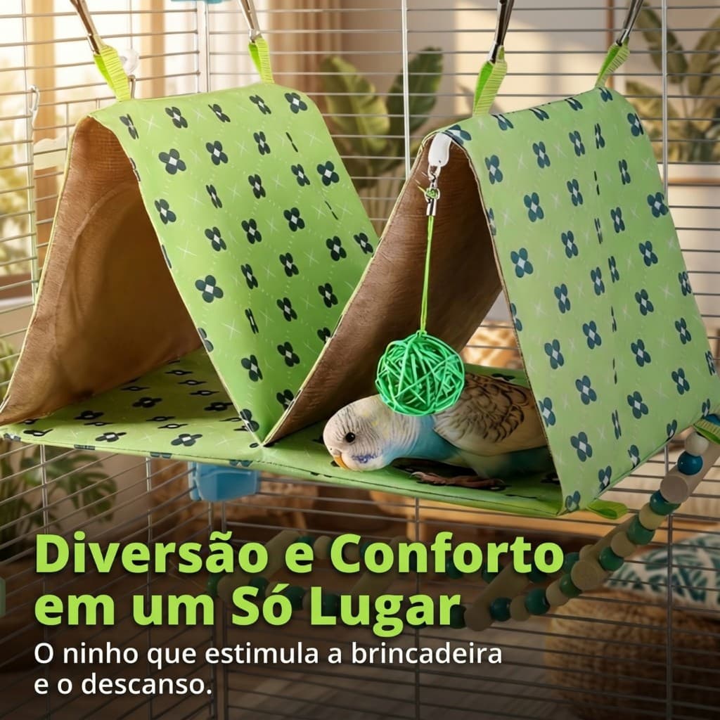 Ninho Pássaro Papagaio Verão Tecelagem Estilo Vime Balanço Rede Four Seasons Lazer E Recreação