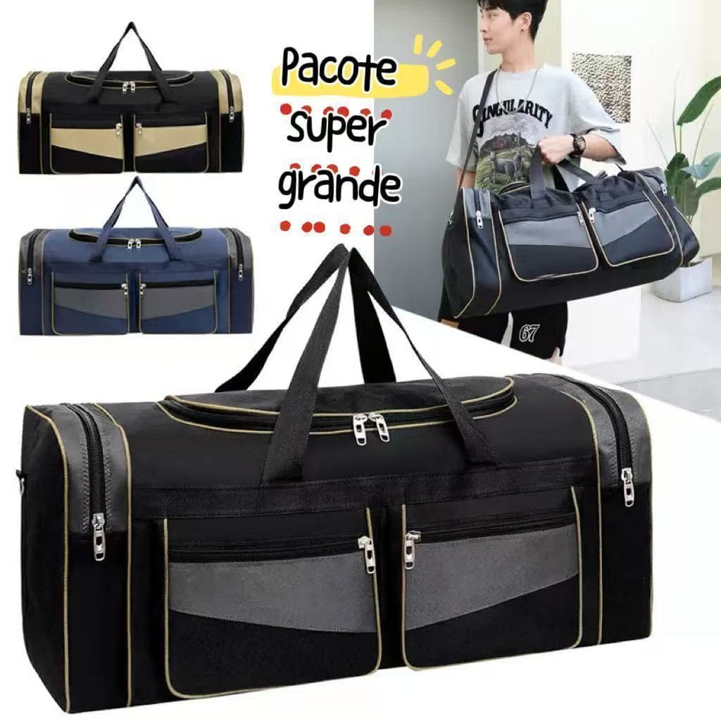 Bolsa de Viagem Grande Capacidade | Dobrável para Negócios, Avião e Curtas - Ombro Casual e Multiuso