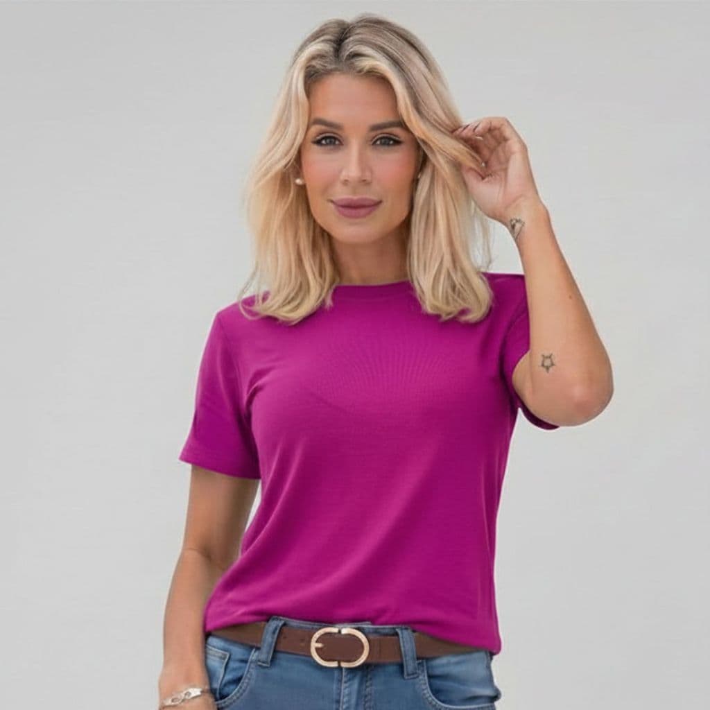 Blusa Feminina Gola Canoa para Looks Casuais e Elegantes - Envio Imediato