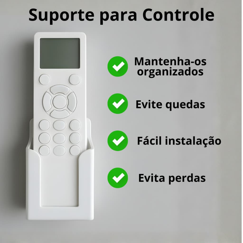 Suporte de Parede Para Controle Remoto Universal