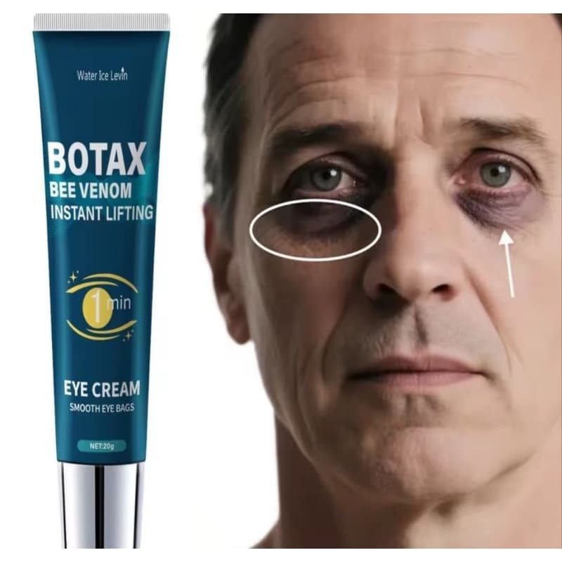 Kit 3 Gel reafirmante para olhos massageadores hidratante e aperta a pele contém cafeína, retinol e ácido hialurônico
