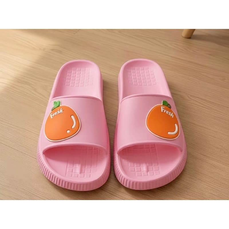 Chinelo Nuvem Infantil Menina Super Leve Macio Confortável Antiderrapante Slide Frutas 27 ao 42