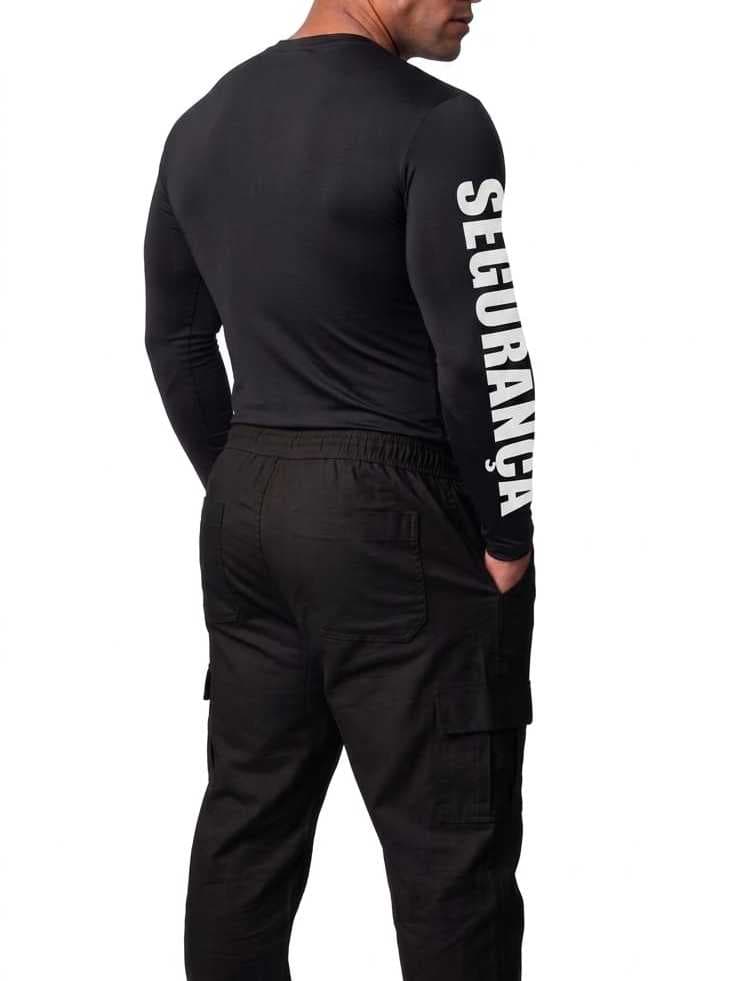 Calça Cargo Larga Unissex Larga Skate Casual Estilo Cós Anatômico