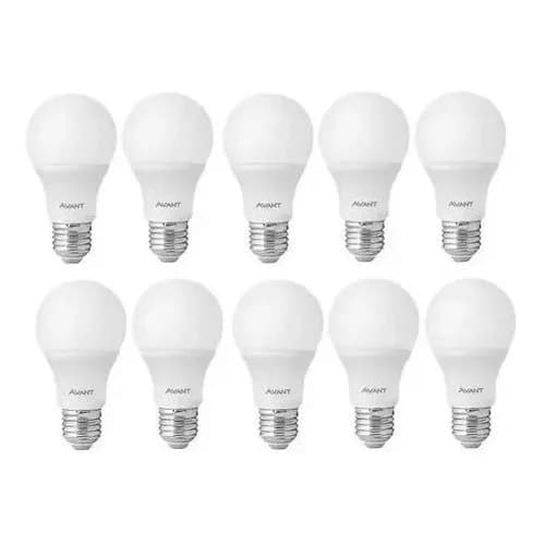 Lâmpada LED 12W 6500K Luz Branca Fria Econômica