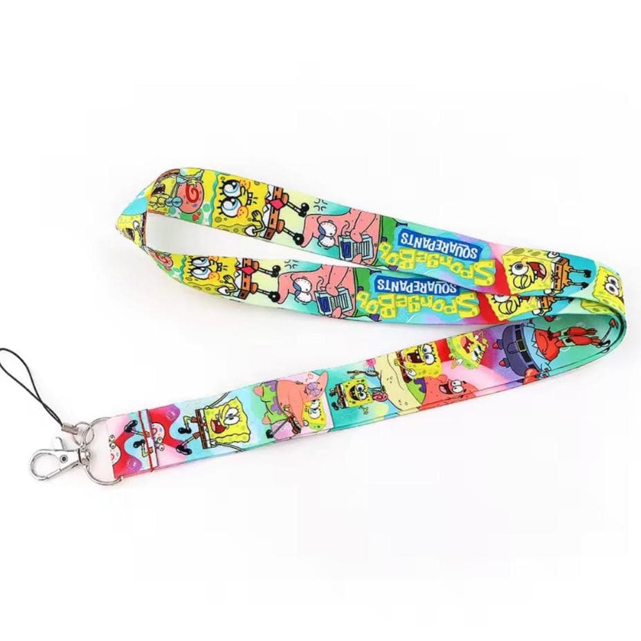 Cordão de Crachá / Cordão Identificação / Lanyard Bob Esponja Patrick
