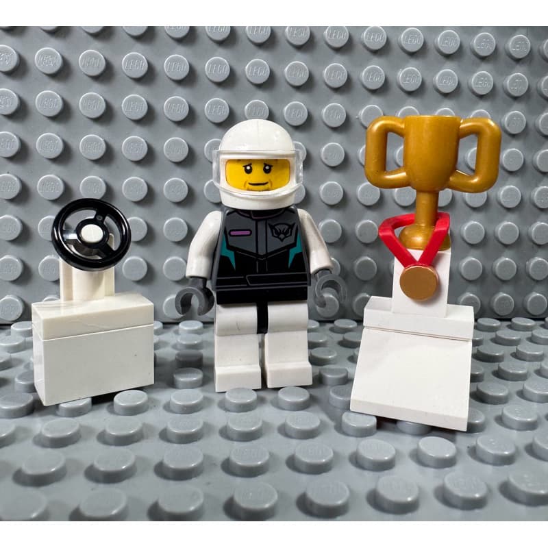 Lego City MOC minifiguras piloto de carros 12 peças cada (escolha o modelo) Lego original