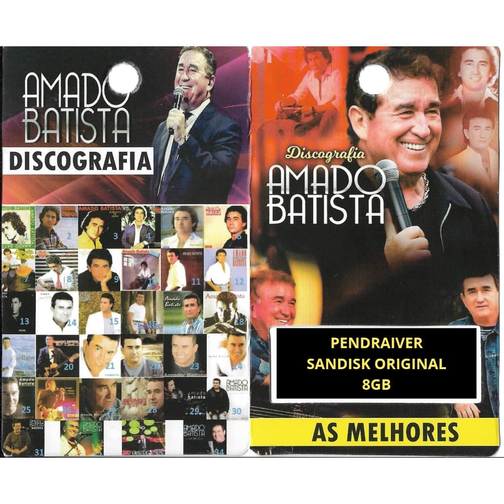 AMADO PARA VOCE M.P.3 TODOS - PENDRAIVER
