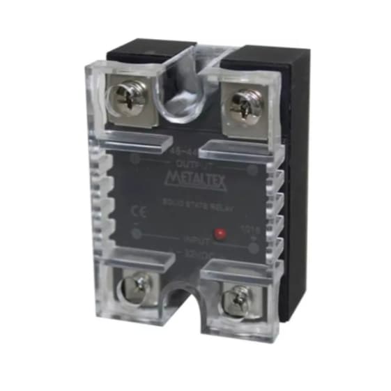 Relé Estado Sólido Metaltex TZCM-25A 25A Saída 380VCA | Frete grátis