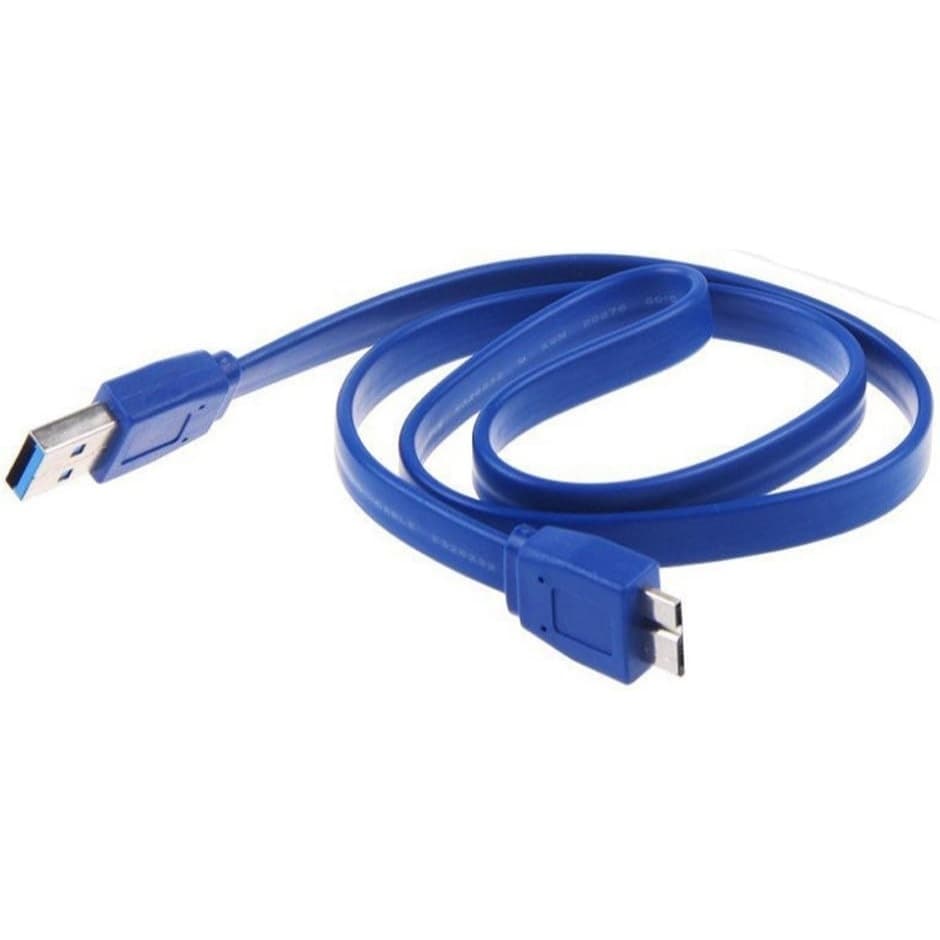 Kit 10 Cabos USB 3.0 Micro B para HD Externo 1M