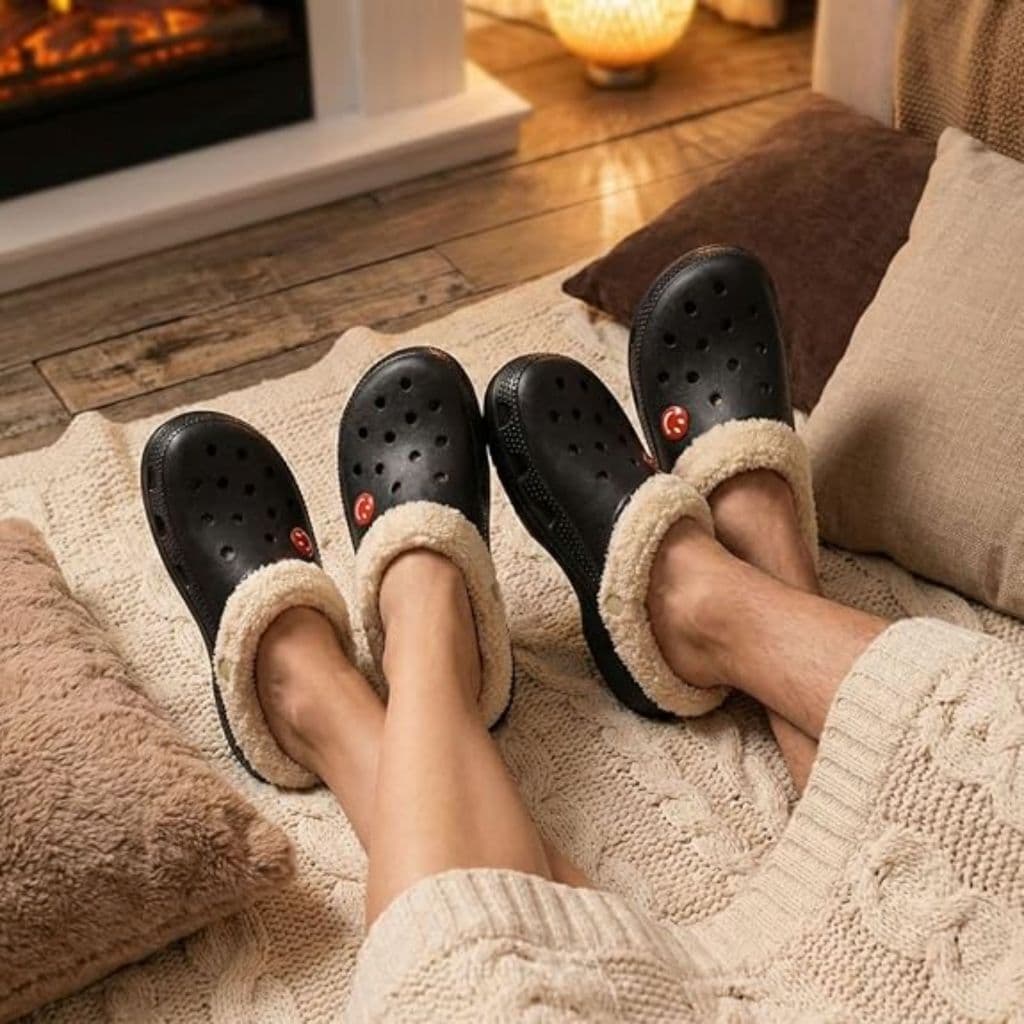 Babuche De Pelinho Feminino Pantufa Frio Lã Forro Quente Macio Antiderrapante Inverno
