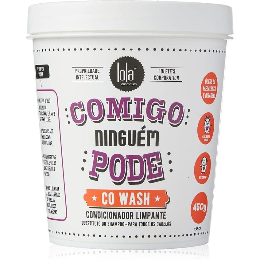 Comigo Ninguém Pode Co Wash 450g Lola Cosmetics