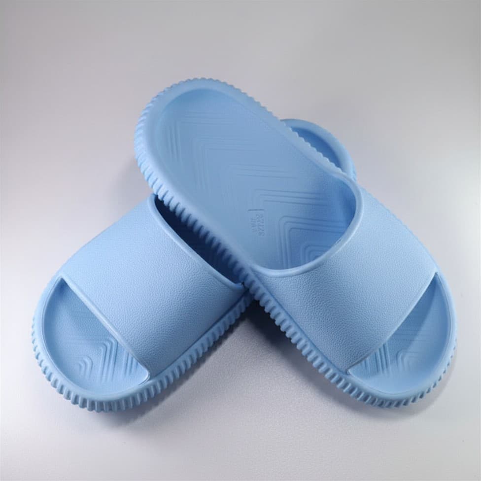 Chinelo Nuvem Macio Slide Leve Confortável Feminino Masculino Adulto Infantil Juvenil Azul Bebe