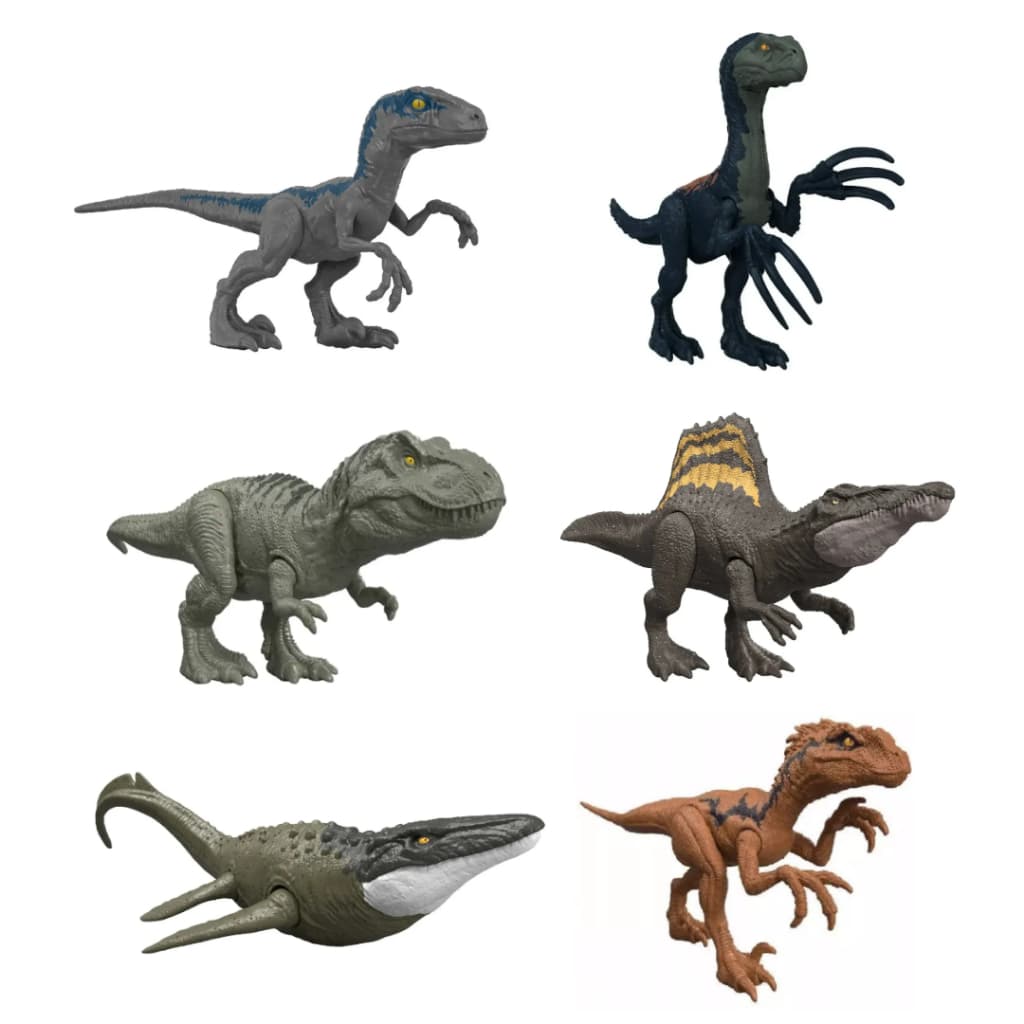 Mini Dinossauro Jurassic World Articulado Mattel 15cm Original - Escolha o Seu