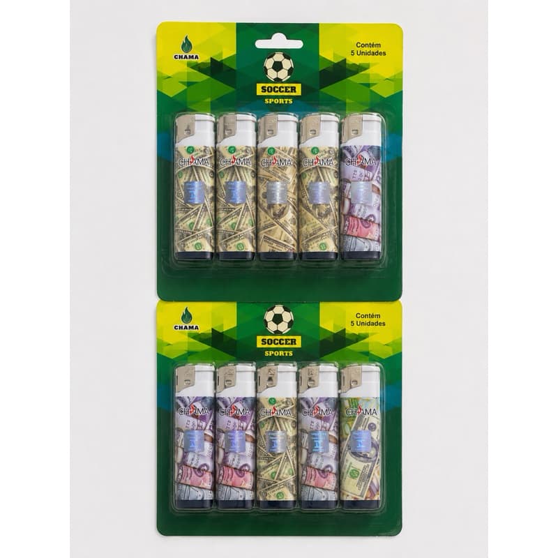 Kit 10 Peças Estampadas Modelo Soccer Sports Uso Doméstico