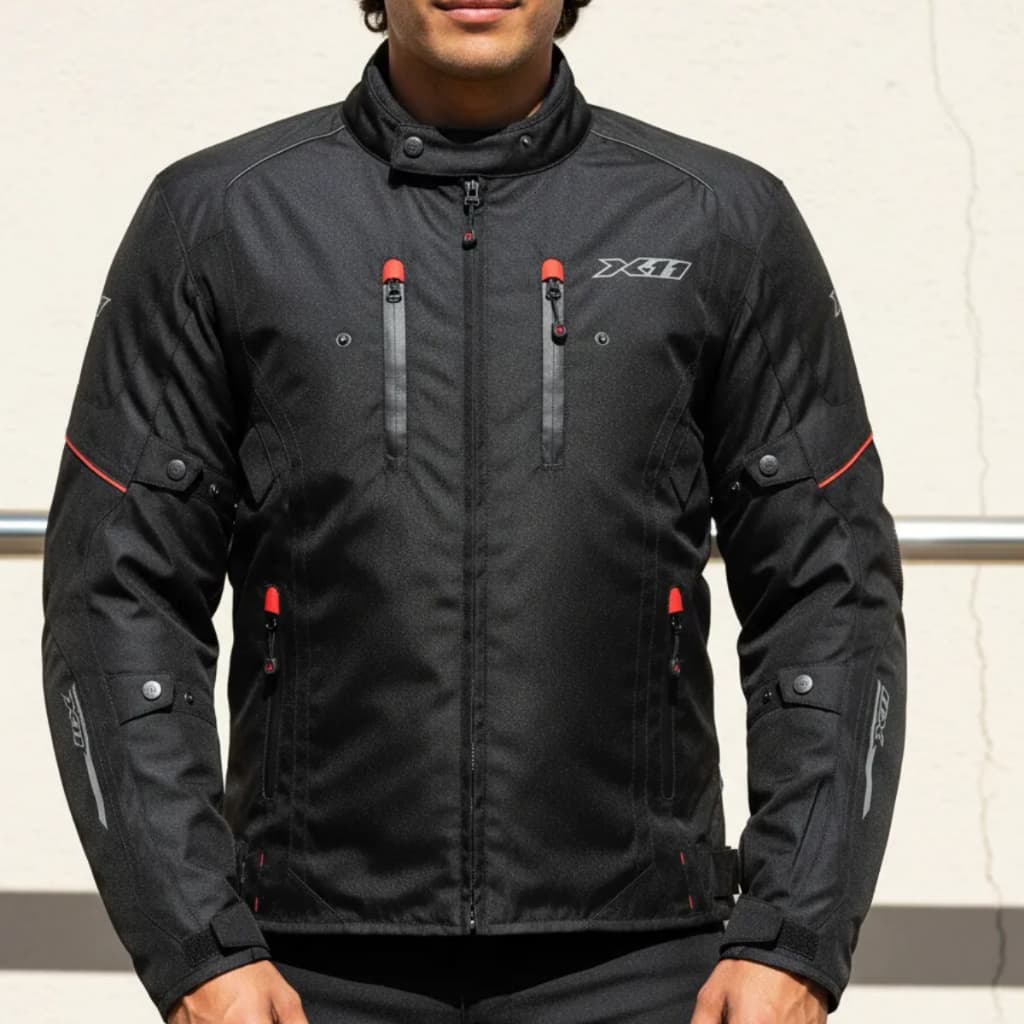 JAQUETA X11 IRON 3 MASCULINA PARA MOTOCICLISTA