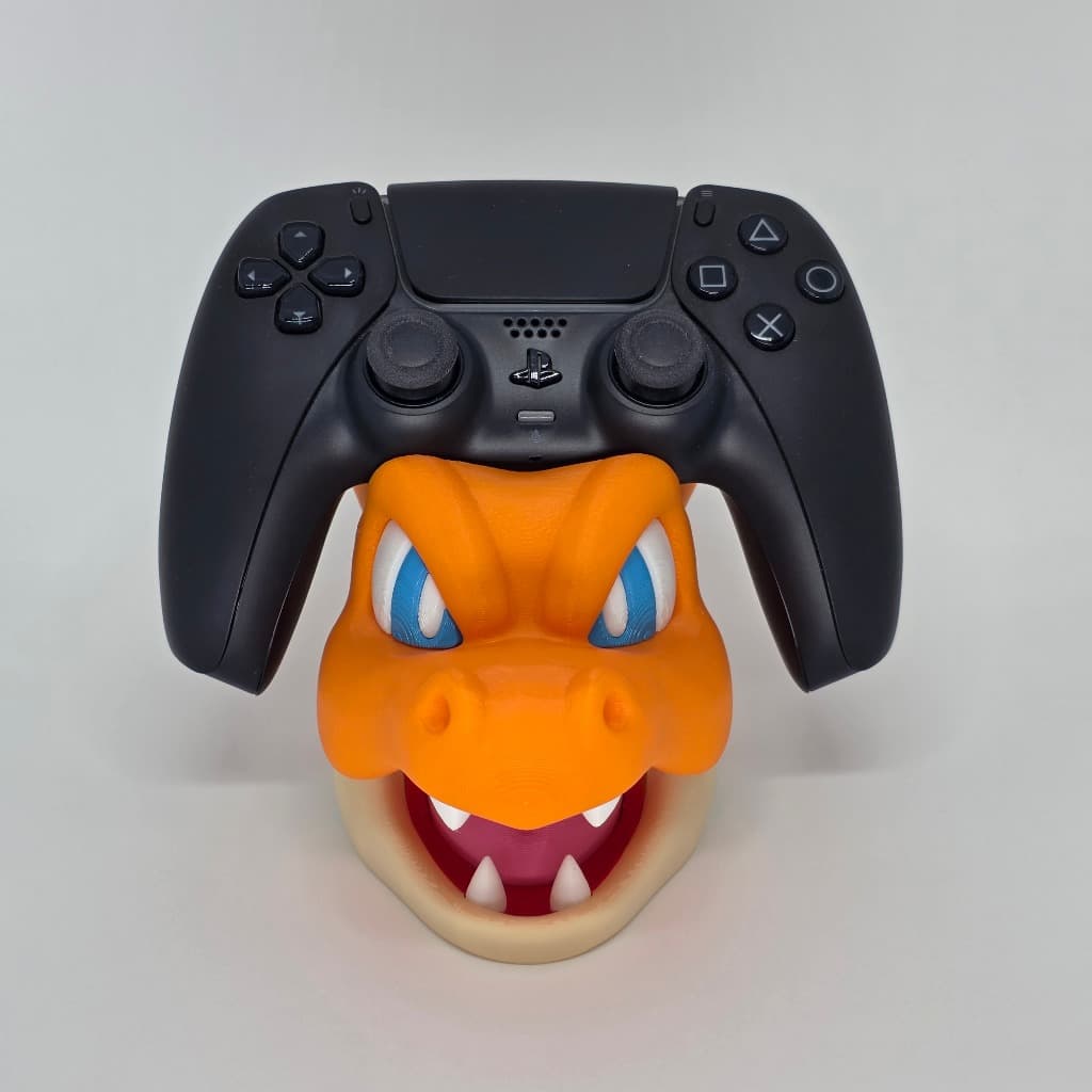 Suporte de Controle Pokémon Mega Charizard Y – PS5, PS4, Xbox e Nintendo Switch Pro Controller