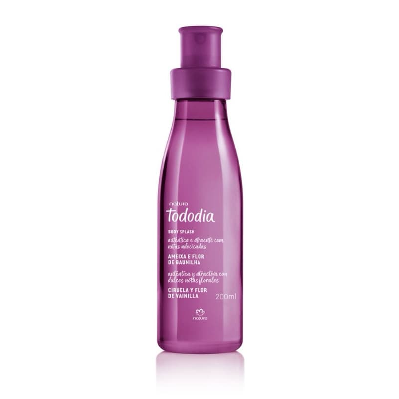 Natura Tododia Body Splash 200ml com Fragrância Delicada e Refrescante