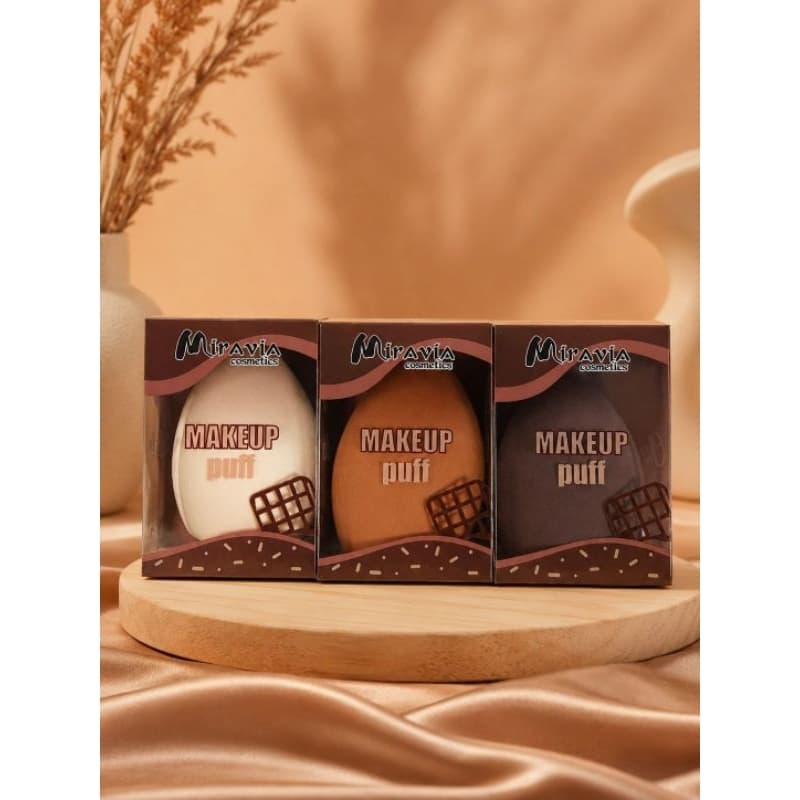 kit esponjas chocolate-makeup puff 🤎🍫