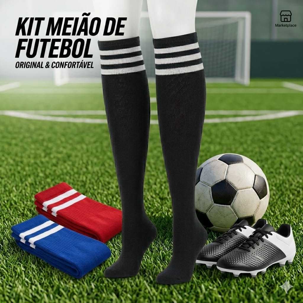 ​Kit 10 Pares De Meião Esportivo Premium: Conforto Absoluto E Não Desfia