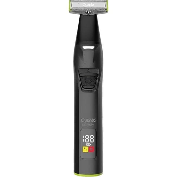 Barbeador Quanta QTCAT60 2 em 1 Digital Recarregável Bivolt 6 Pentes