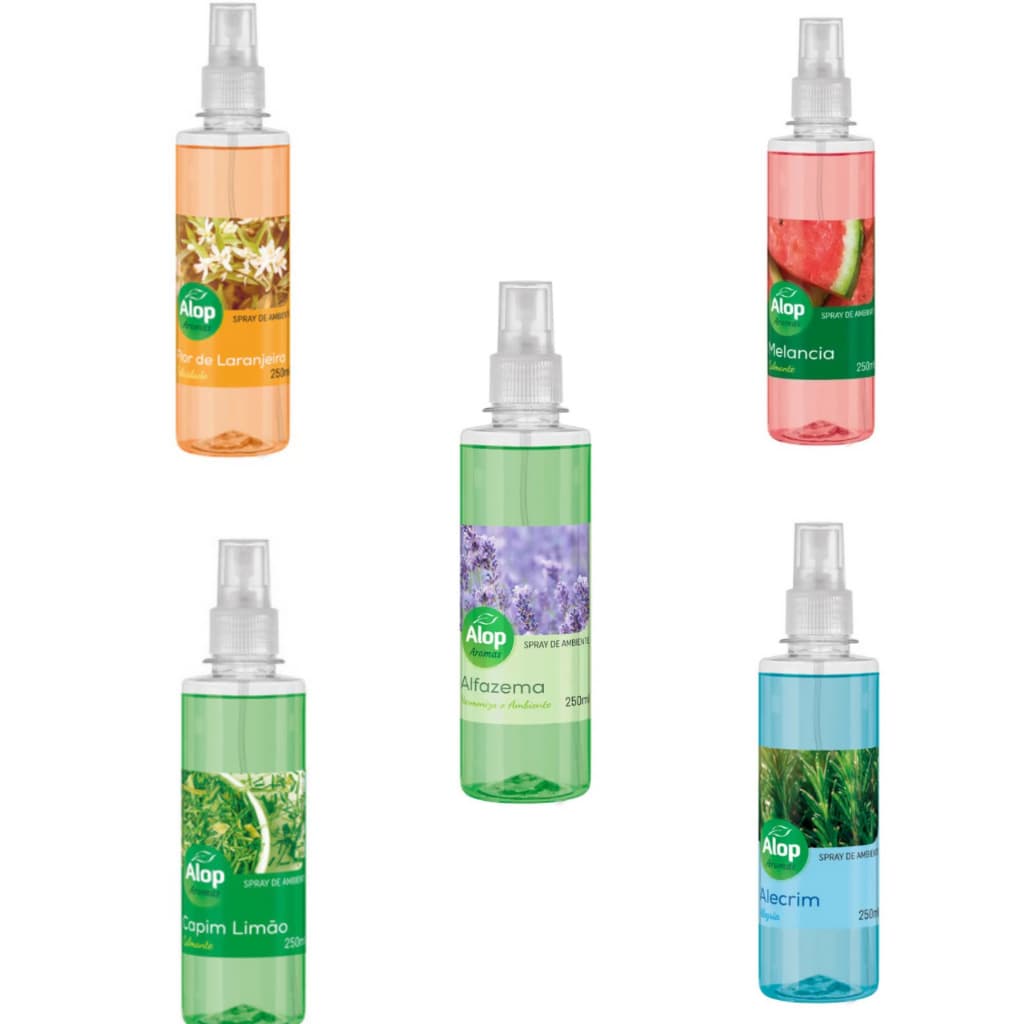 Aromatizador de Ambiente e Tecidos 250ml Home Spray Perfumado Alop - Minha Casa Aromas