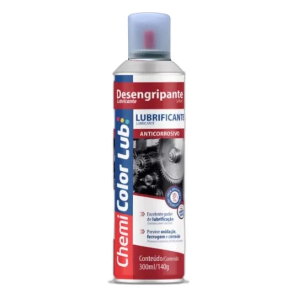 Desengripante Lubrificante Anticorrosivo Spray Chemi Color Lub 300ml