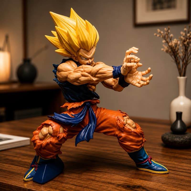 Action Figure Kamehameha Goku 22Cm Dragon Ball Z Super Sayajin Banpresto