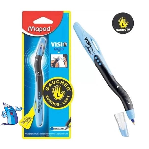 CANETA PARA CANHOTO ESFEROGRAFICA MAPED VISION PEN