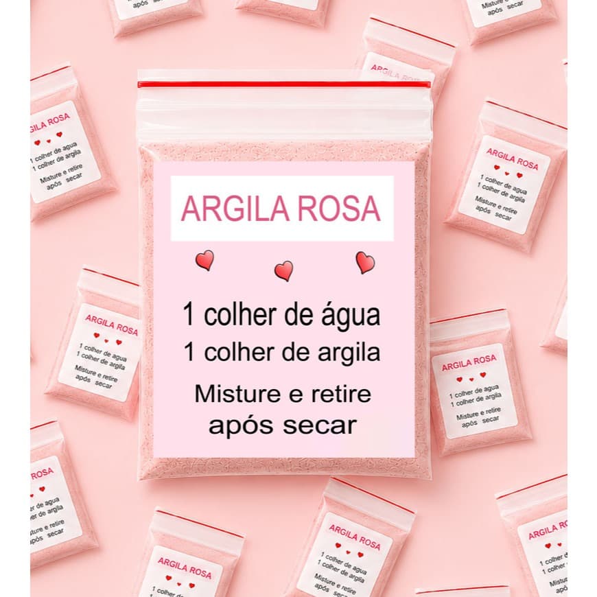 20/40/50/100 saquinho de argila verde rosa mimo cliente com intruções agrado cliente modo de usar