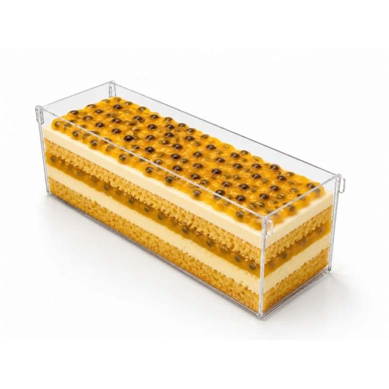 Forma Expositor Fatia de Bolo Slice Cake em Acrílico - Premium.