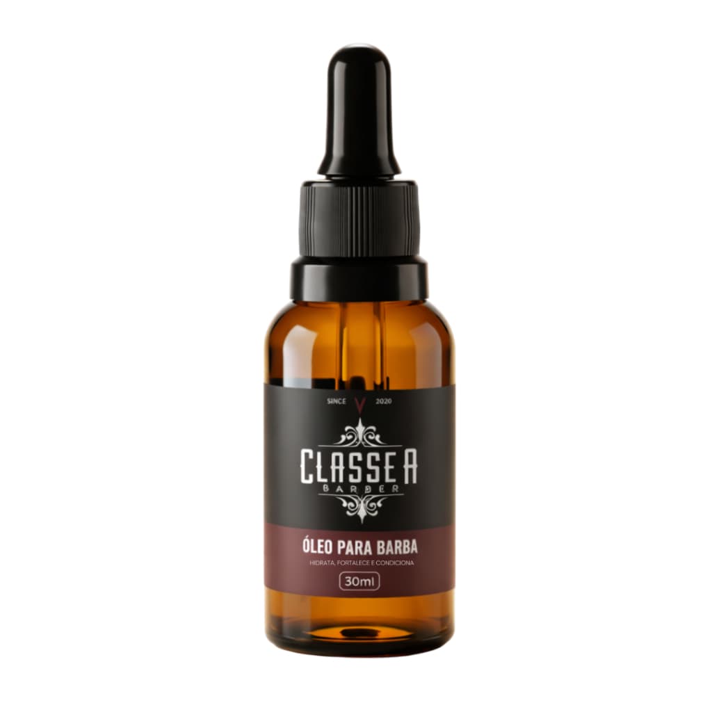 Óleo Para Barba Classe A 30ml Hidratante Fortalecedor