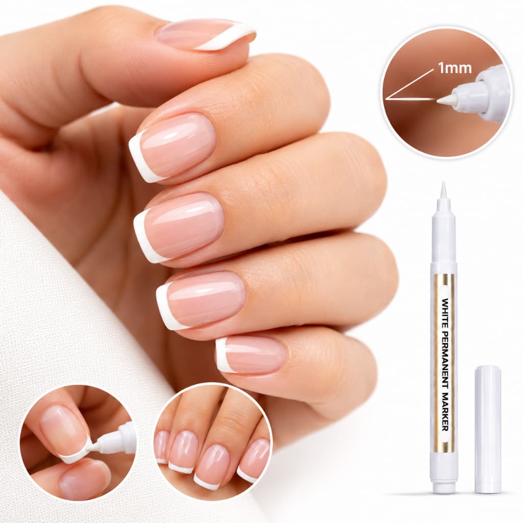 Francesinha Fácil  – Caneta 1mm Ultra Precisa Para Unhas Perfeitas