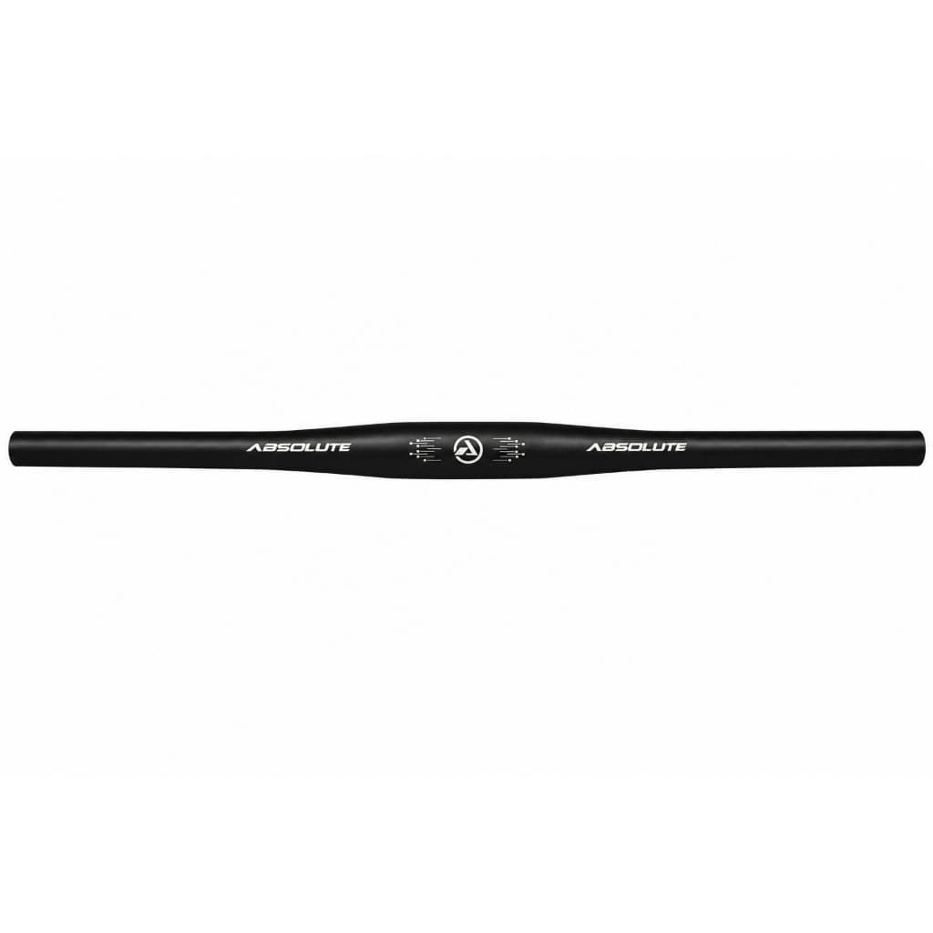Guidão MTB Reto Flat 31,8 x 720mm Absolute HB01 Bike Alumínio Preto