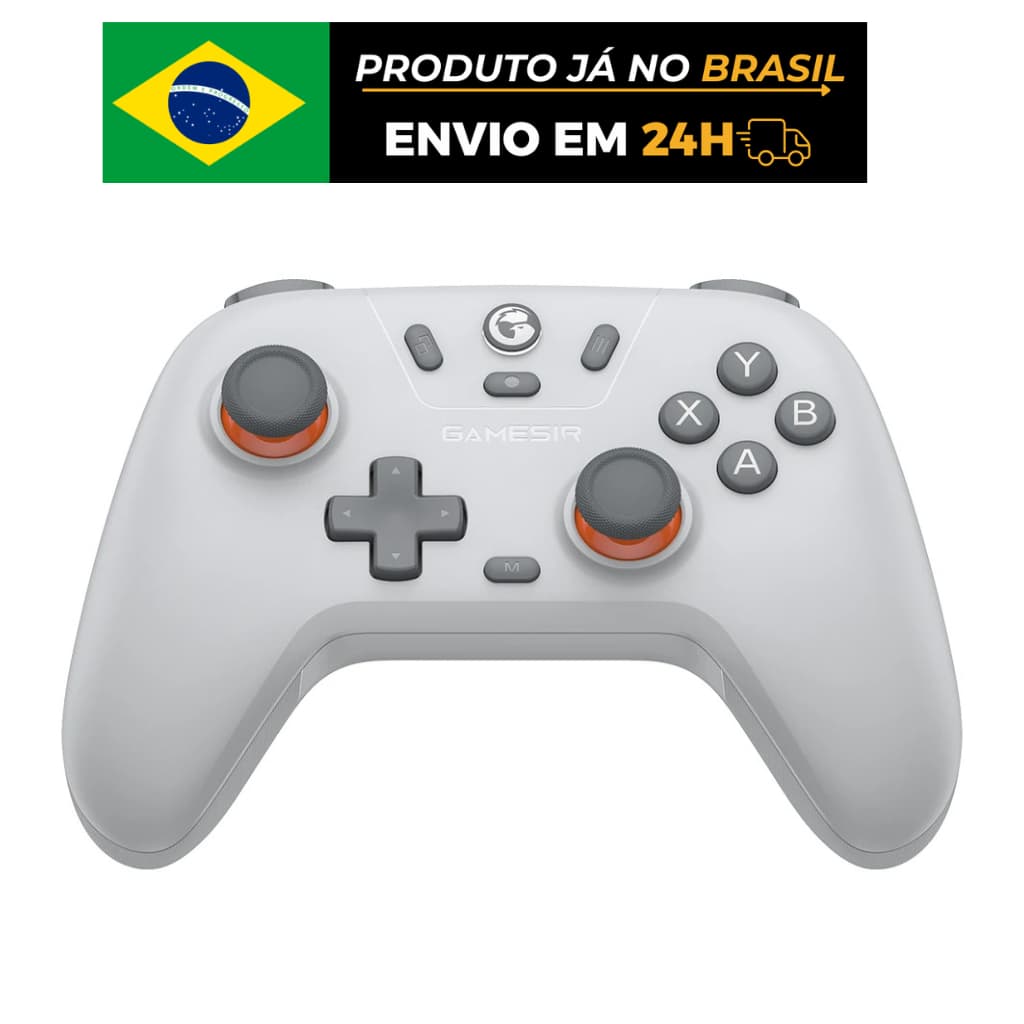 Controle GameSir T4 Nova Lite Hall Effect Sem Fio Bluetooth PC Switch Android iOS