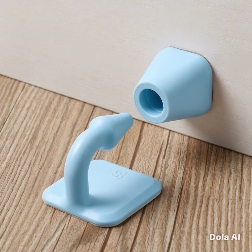 Prendedor De Porta Clink Em Silicone Resistente