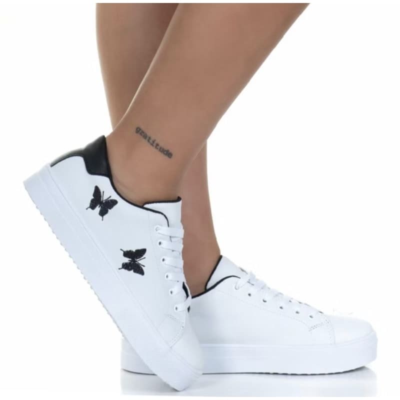 Tênis borboleta feminino casual para o dia a dia leve macio  lançamento em promoção (envio imediato)