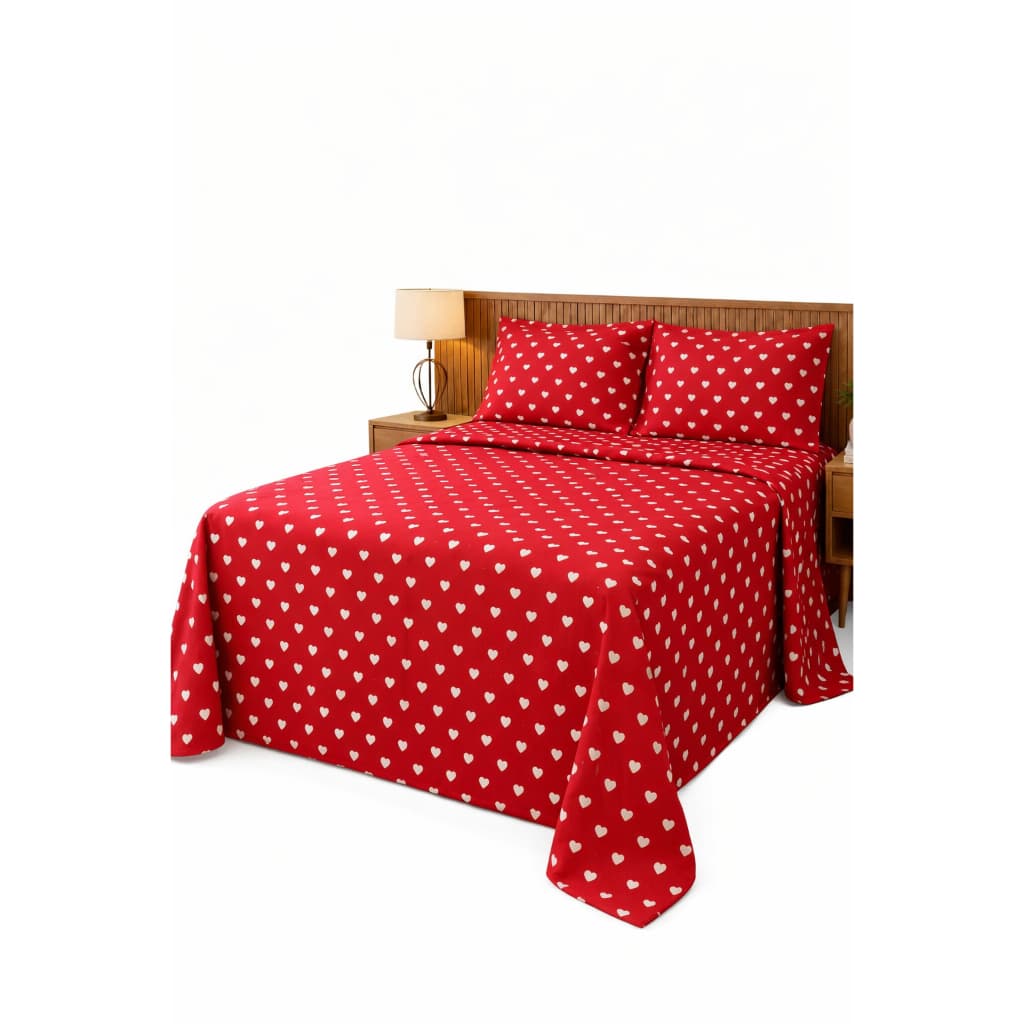 Colcha Cobre Leito Casal Queen 3 Peças Estampado Piquet Cores Lindas e Modernas Toque Macio