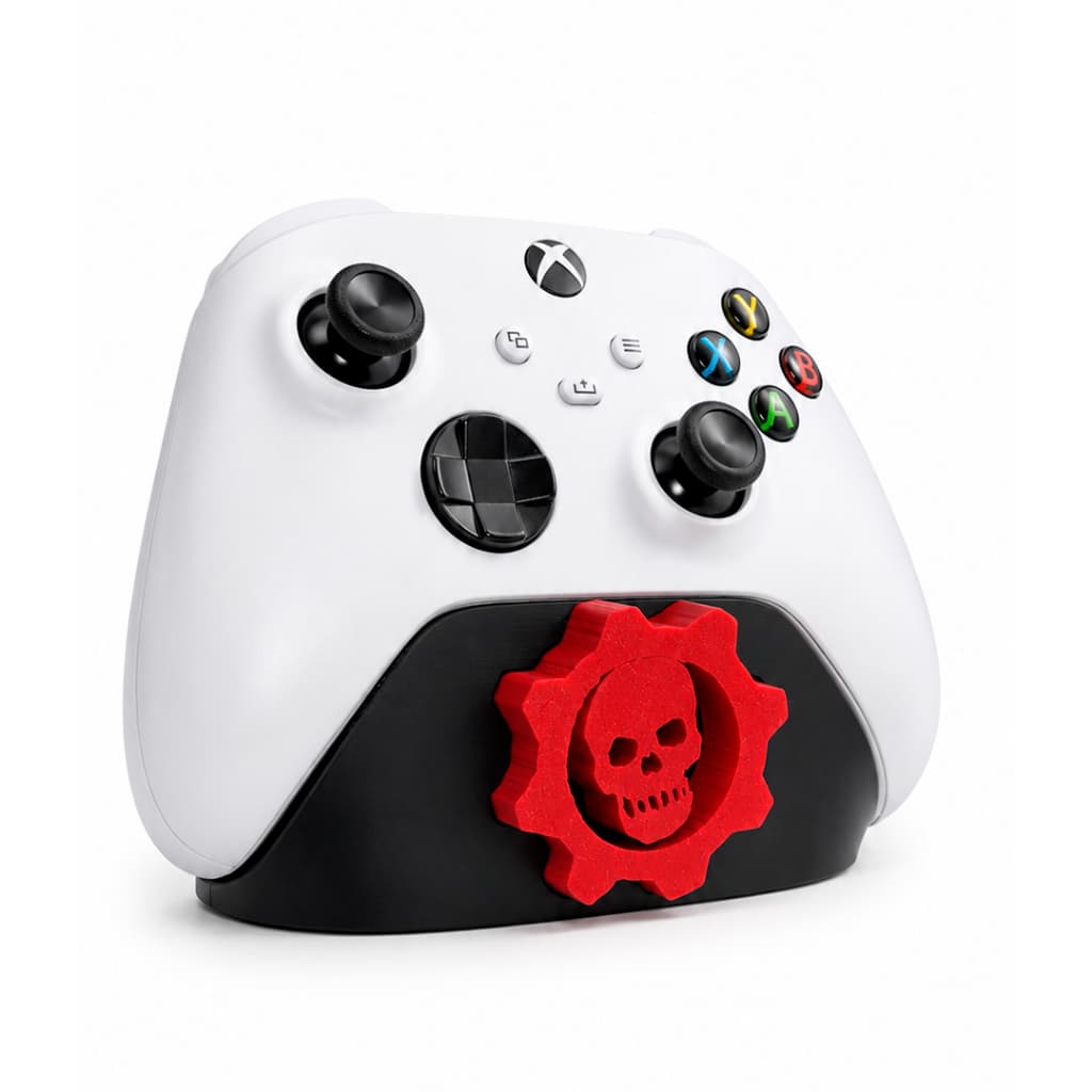 Suporte para Controle Xbox Series S/X Gears of War com Porta Pilhas Base para controle