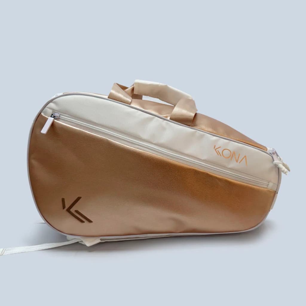 Raqueteira New Kona Thunder Rose - Armazena 6 a 7 Raquetes de Beach Tennis