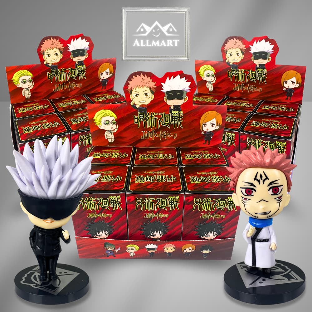 Boneco Jujutsu Kaisen Surpresa | Caixa Misteriosa Anime Blind Box | Action Figure Otaku