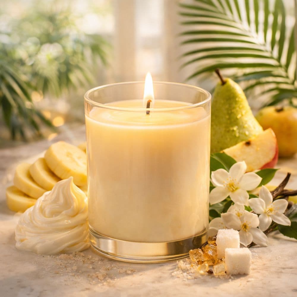 Essência BANANA CREMOSA TROPICAL Concentrada - Vollmens Prime - 60ml
