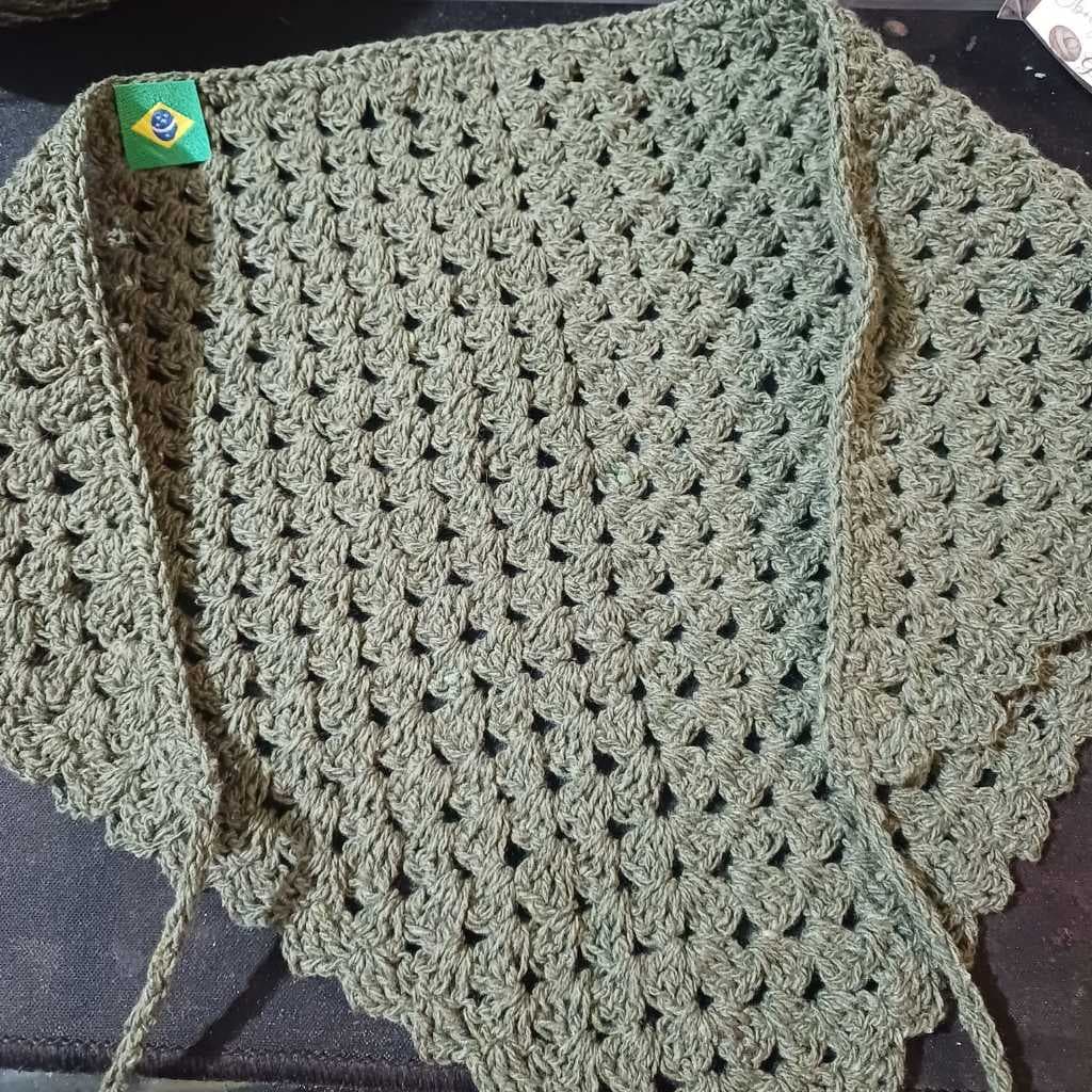 Lenço de Cabeça Crochê  Bandana Estilo Boho Vintage Faixa de Cabelo Lenço Acessório de Cabelo Lenço