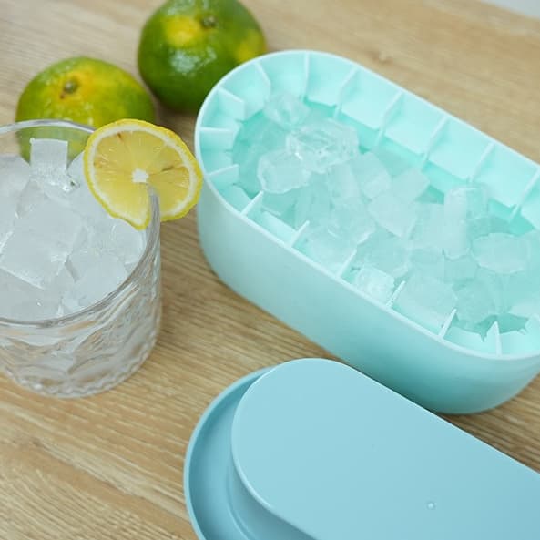 Forma de gelo de silicone Balde de gelo Utensílio para fazer gelo Molde