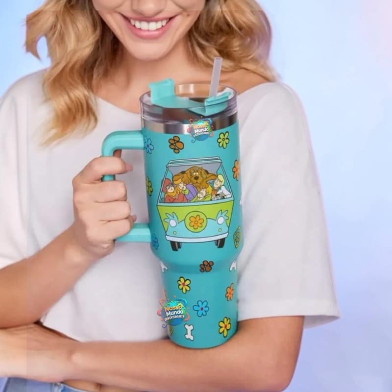 Copo Térmico 1200 ml Scooby-Doo Personalizado