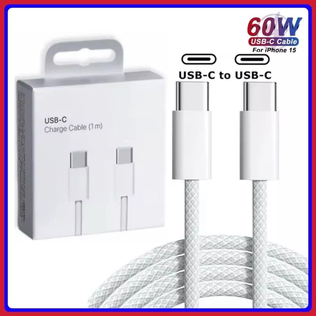 Cabo USB Tipo C Carregamento Rápido Compatível com Celulares Tablets e Notebooks